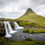 Wasserfall in der Natur Deutschlands – Outdoor Landschaft