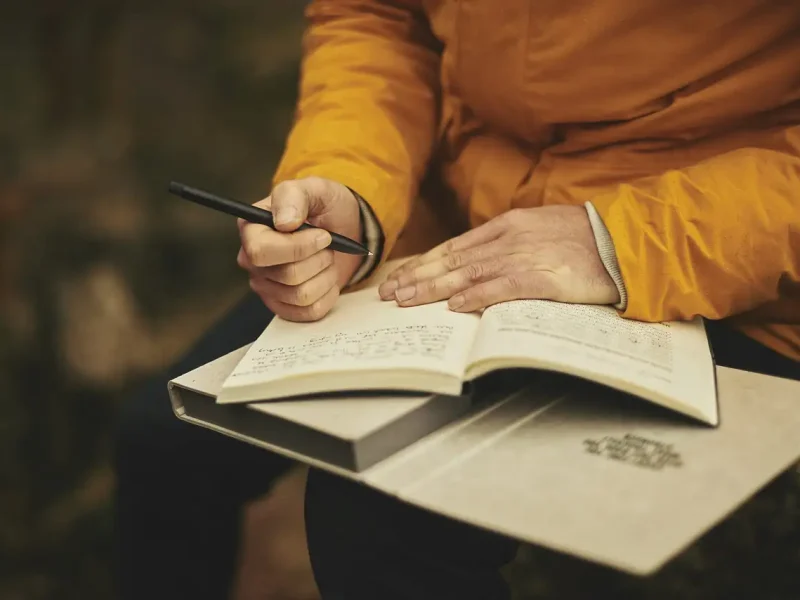 Notizbuch zum pilze erkennen und dokumentieren von fundorten in der natur